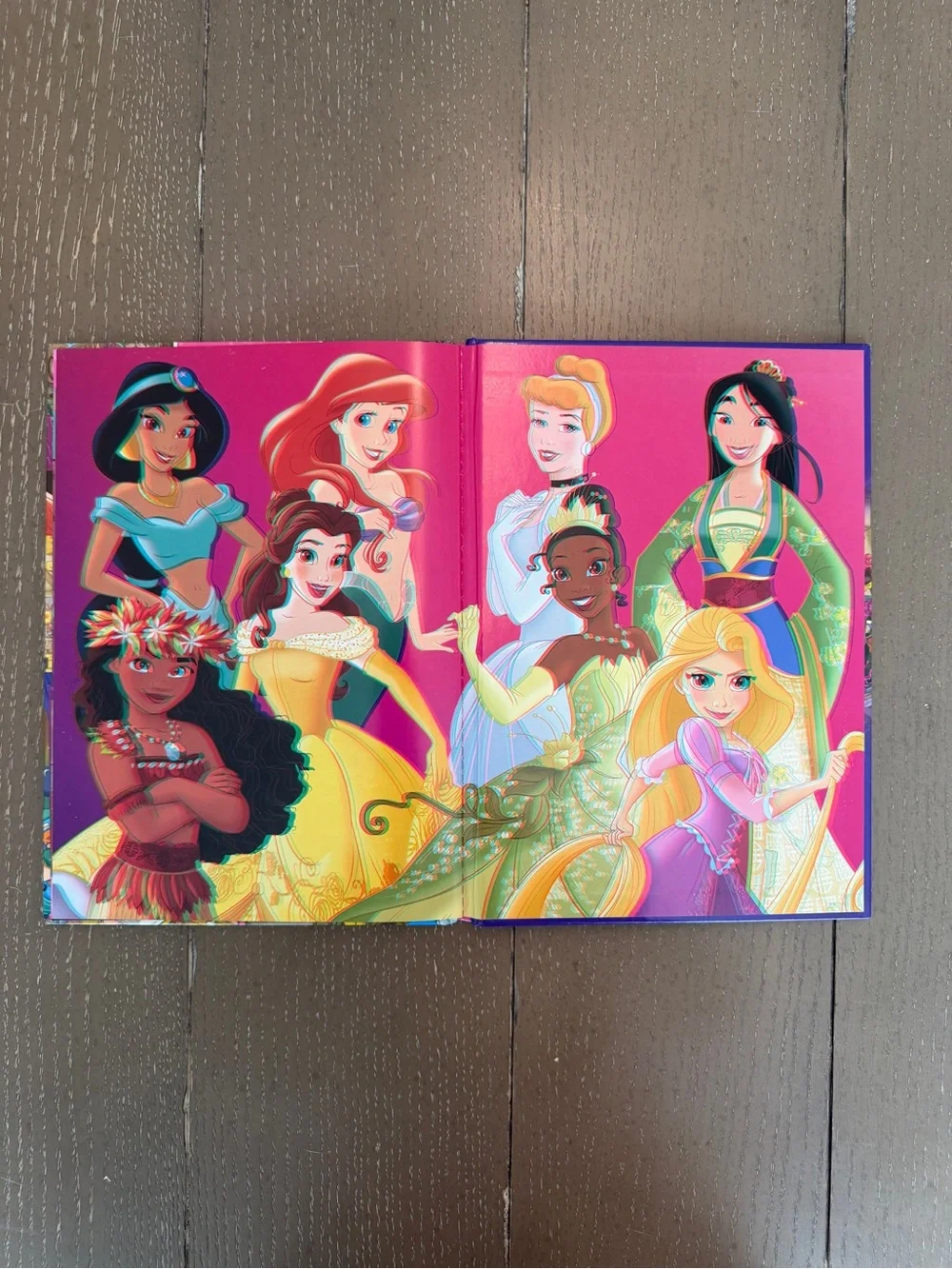 Disney Princess & Marvel Spider-Man Look & Find 3D Kids Books Bundle